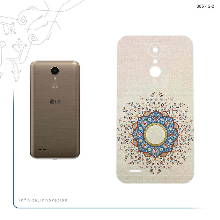 برچسب پوششی ماهوت مدل Art of Illumination 1 مناسب برای گوشی موبایل ال جی K10 2017
