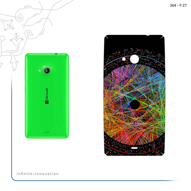 برچسب پوششی ماهوت مدل Mathematical Geometric Shape 2 مناسب برای گوشی موبایل مایکروسافت Lumia 535