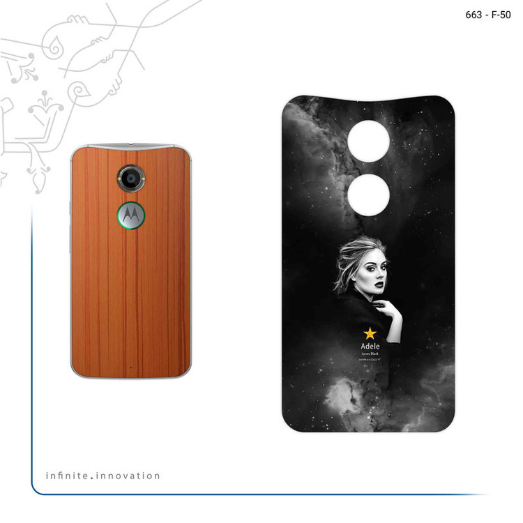 برچسب پوششی ماهوت مدل Adele مناسب برای گوشی موبایل موتورولا Moto X 2014