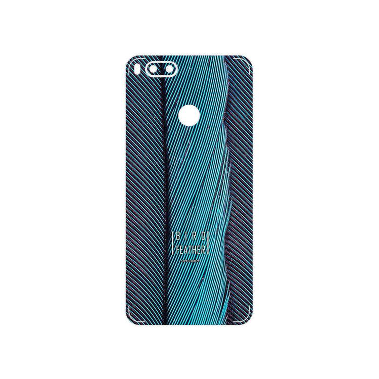 برچسب پوششی ماهوت مدل Turquoise feathers مناسب برای گوشی موبایل شیائومی Mi 5X