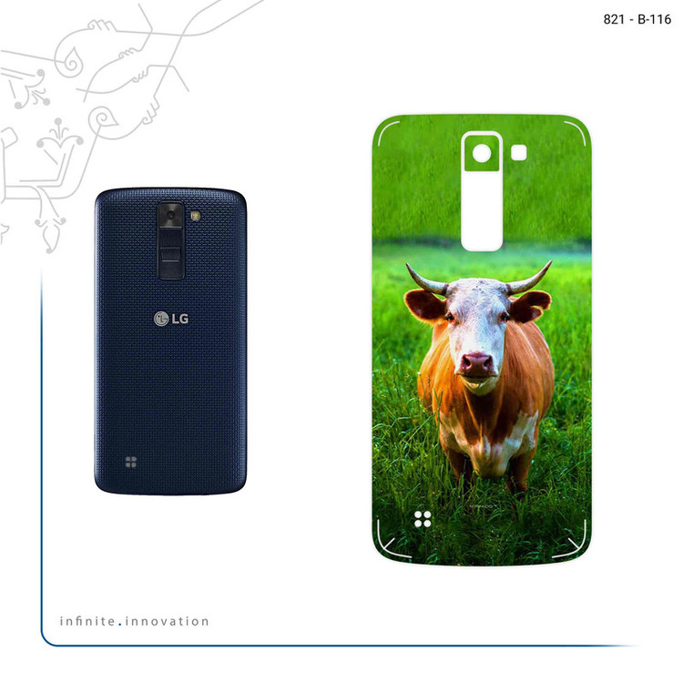 برچسب پوششی ماهوت مدل Cow مناسب برای گوشی موبایل ال جی K8