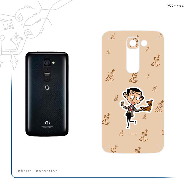 برچسب پوششی ماهوت مدل Mr.Bean مناسب برای گوشی موبایل ال جی G2 mini