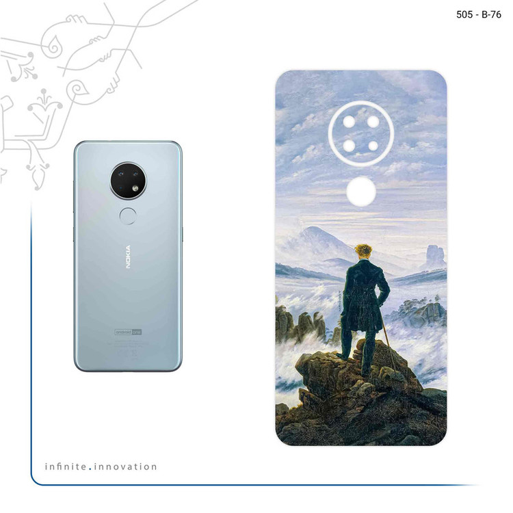 برچسب پوششی ماهوت مدل Wanderer above the Sea of Fog مناسب برای گوشی موبایل نوکیا 6.2