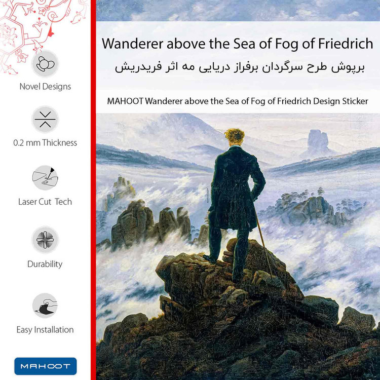 برچسب پوششی ماهوت مدل Wanderer above the Sea of Fog مناسب برای گوشی موبایل نوکیا 6.2