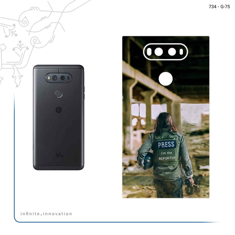 برچسب پوششی ماهوت مدل Reporter مناسب برای گوشی موبایل ال جی V20