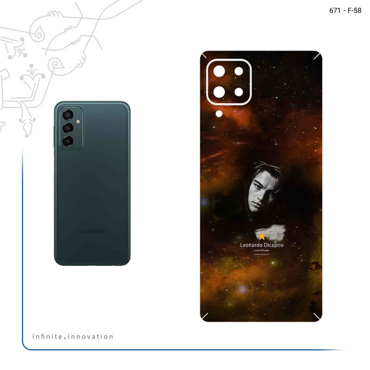 برچسب پوششی ماهوت مدل Leonardo Dicaprio مناسب برای گوشی موبایل سامسونگ Galaxy M62