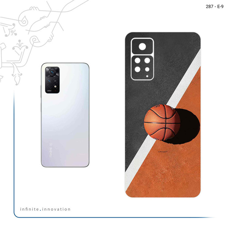 برچسب پوششی ماهوت مدل Basketball مناسب برای گوشی موبایل شیائومی Redmi Note 11 Pro Plus 5G (India)