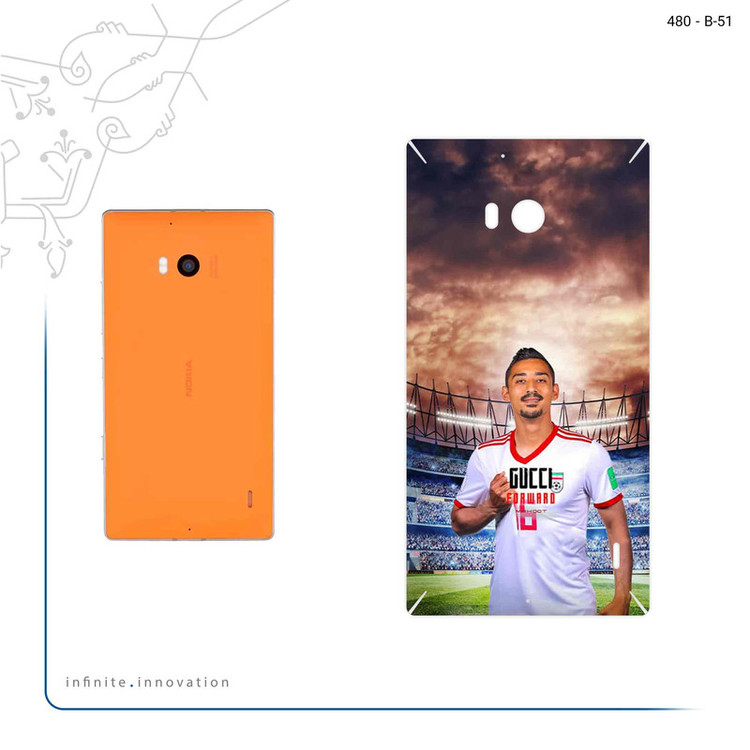 برچسب پوششی ماهوت مدل Reza Ghoochannejhad مناسب برای گوشی موبایل نوکیا Lumia 930