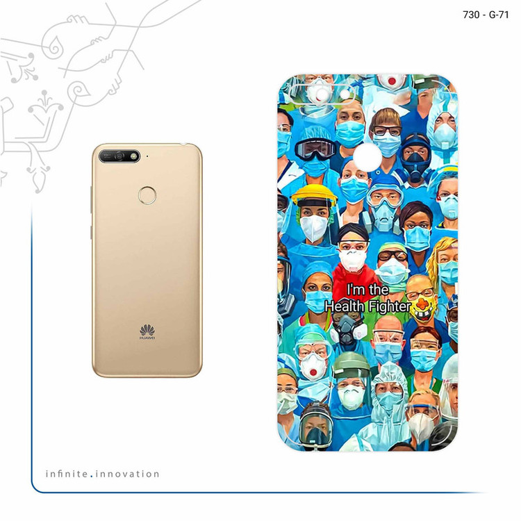 برچسب پوششی ماهوت مدل Nurse مناسب برای گوشی موبایل هوآوی Y6 Prime 2018