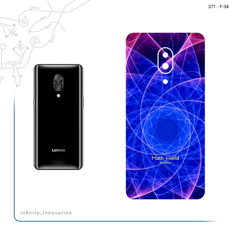 برچسب پوششی ماهوت مدل Mathematical Geometric Shape 9 مناسب برای گوشی موبایل لنوو Z5 Pro
