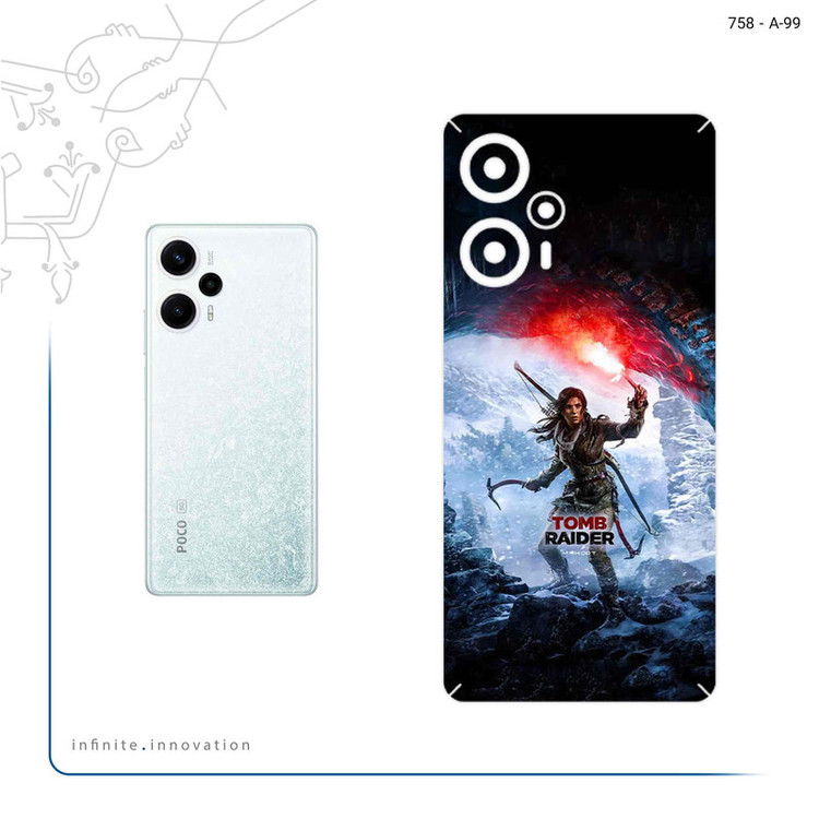 برچسب پوششی ماهوت مدل Tomb Raider Game Series مناسب برای گوشی موبایل شیائومی Poco F5