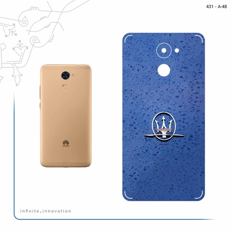 برچسب پوششی ماهوت مدل Maserati مناسب برای گوشی موبایل هوآوی Y7 Prime