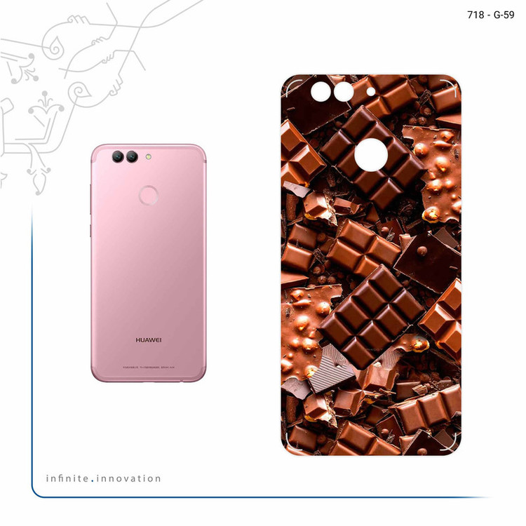 برچسب پوششی ماهوت مدل Chocolate مناسب برای گوشی موبایل هوآوی Nova 2 Plus