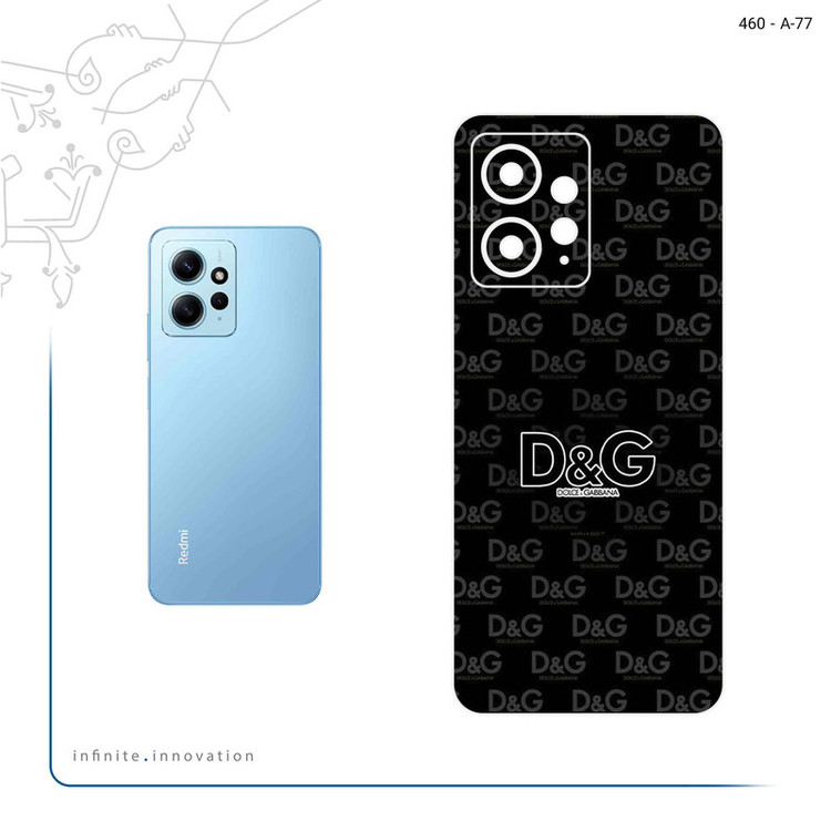 برچسب پوششی ماهوت مدل DG مناسب برای گوشی موبایل شیائومی Redmi Note 12 4G