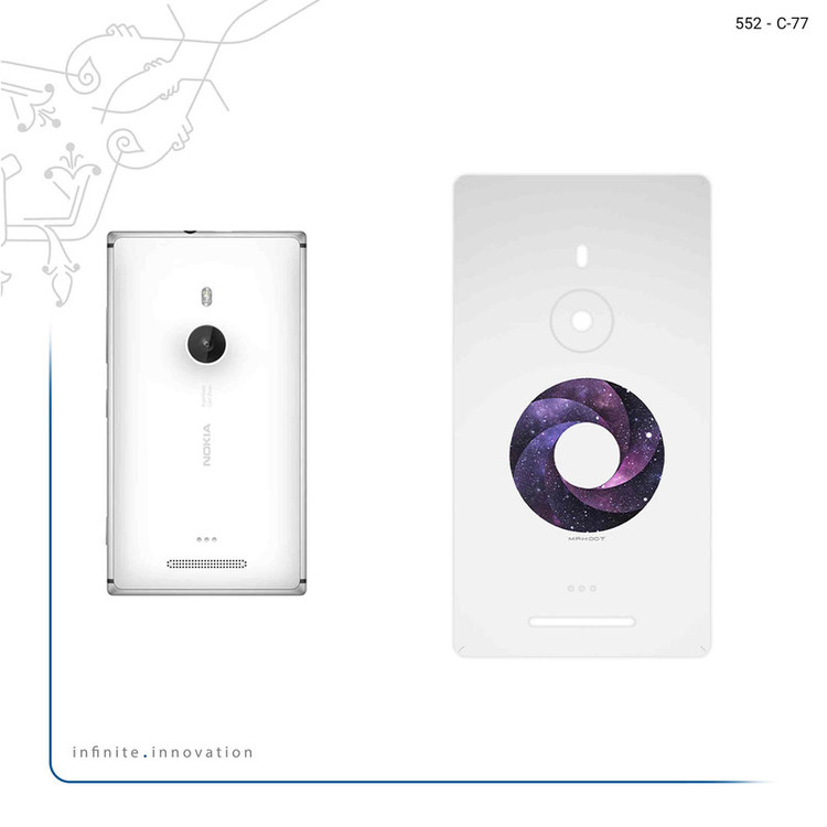 برچسب پوششی ماهوت مدل Minimal Universe Lens مناسب برای گوشی موبایل نوکیا Lumia 925
