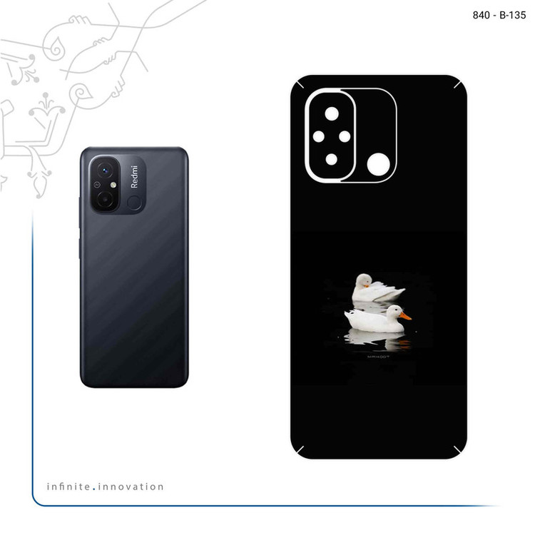 برچسب پوششی ماهوت مدل Duck مناسب برای گوشی موبایل شیائومی Redmi 12C
