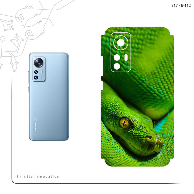 برچسب پوششی ماهوت مدل Snake مناسب برای گوشی موبایل شیائومی 12