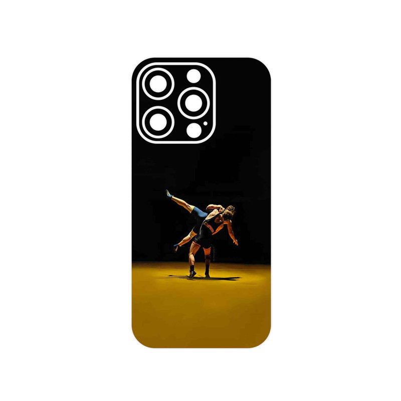 برچسب پوششی ماهوت مدل Wrestling مناسب برای گوشی موبایل اپل iPhone 14 Pro