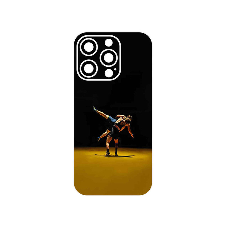 برچسب پوششی ماهوت مدل Wrestling مناسب برای گوشی موبایل اپل iPhone 14 Pro