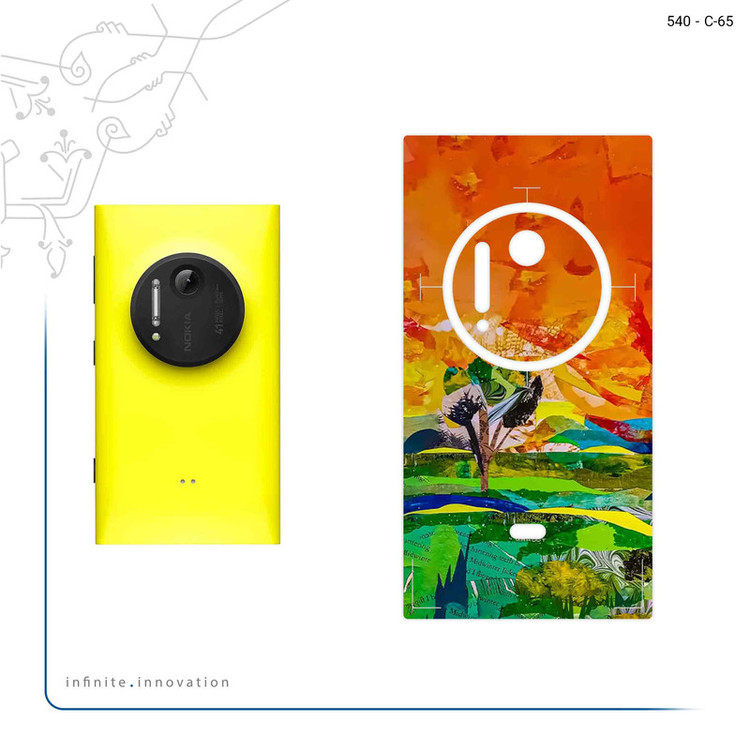 برچسب پوششی ماهوت مدل Collage of Painting مناسب برای گوشی موبایل نوکیا Lumia 1020