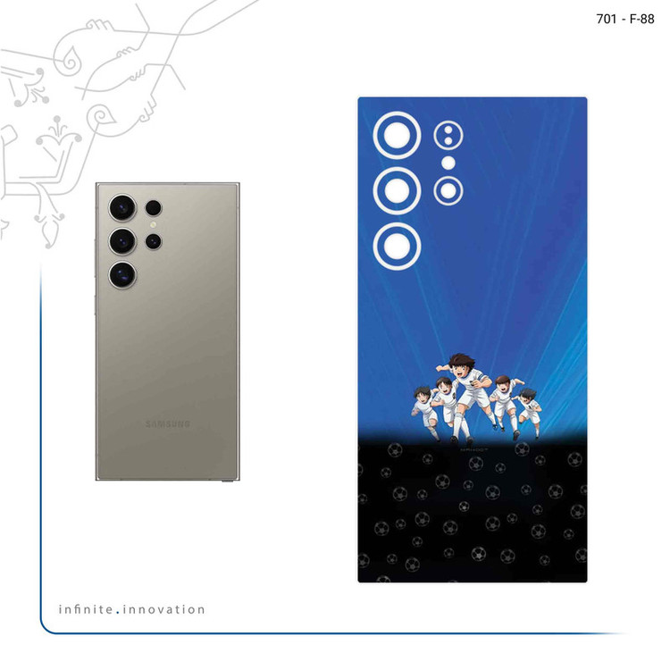 برچسب پوششی ماهوت مدل Ganbare Kikkazu مناسب برای گوشی موبایل سامسونگ Galaxy S24 Ultra