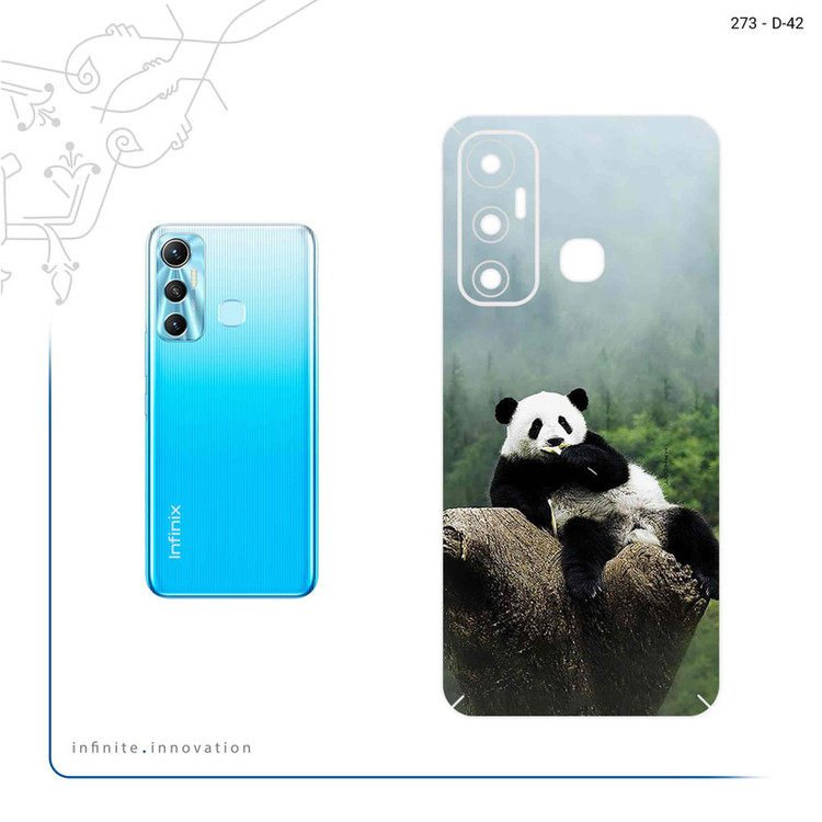 برچسب پوششی ماهوت مدل Panda مناسب برای گوشی موبایل اینفینیکس Hot 11