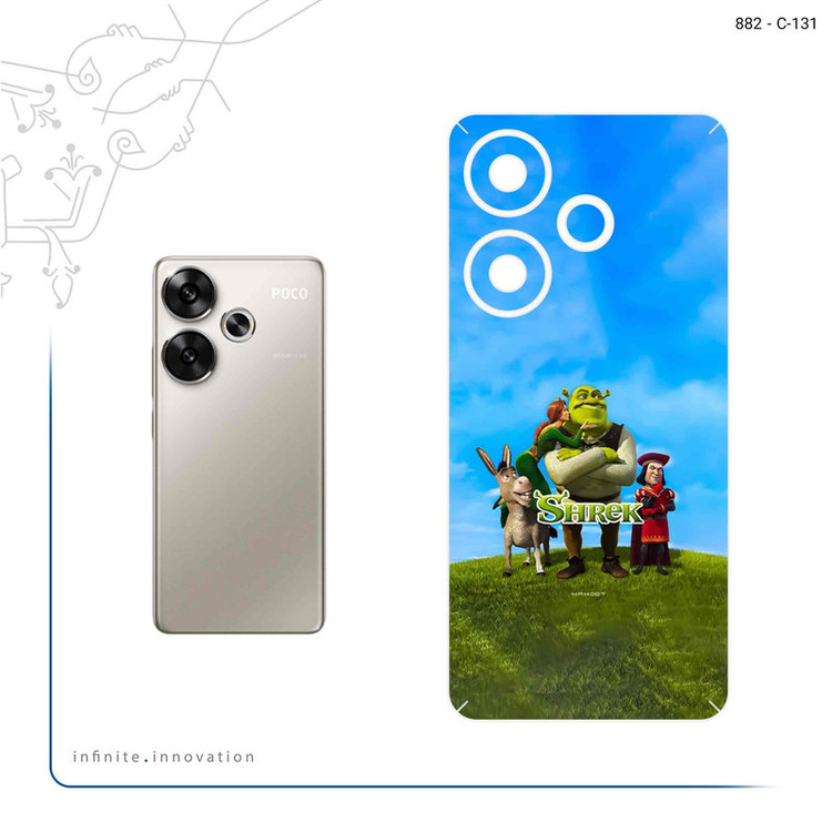 برچسب پوششی ماهوت مدل Shrek مناسب برای گوشی موبایل شیائومی Poco F6