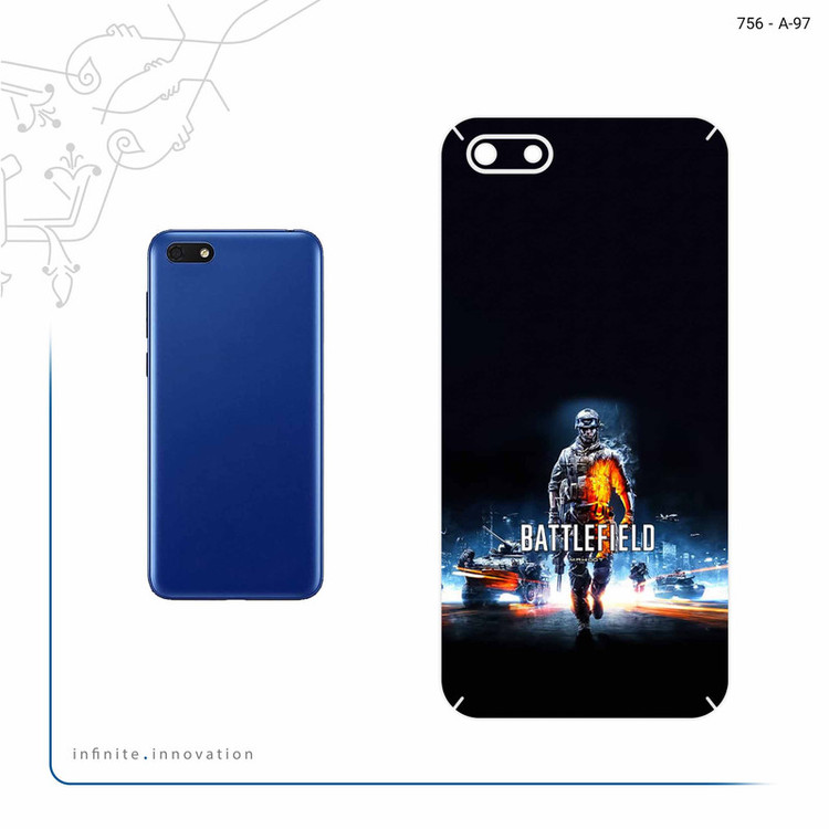 برچسب پوششی ماهوت مدل Battlefield Game Series مناسب برای گوشی موبایل هوآوی Y5 Lite