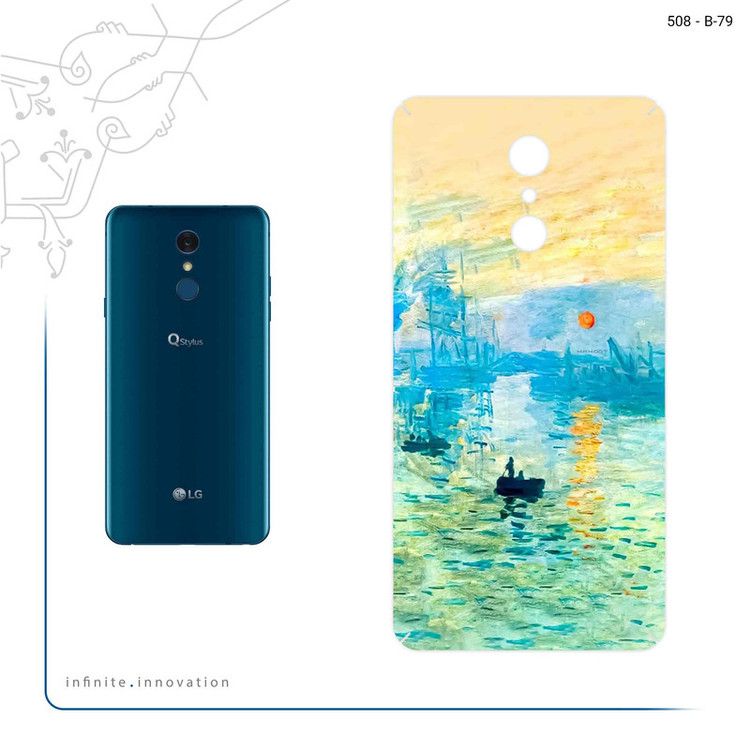 برچسب پوششی ماهوت مدل Impression of Monet مناسب برای گوشی موبایل ال جی Q Stylus