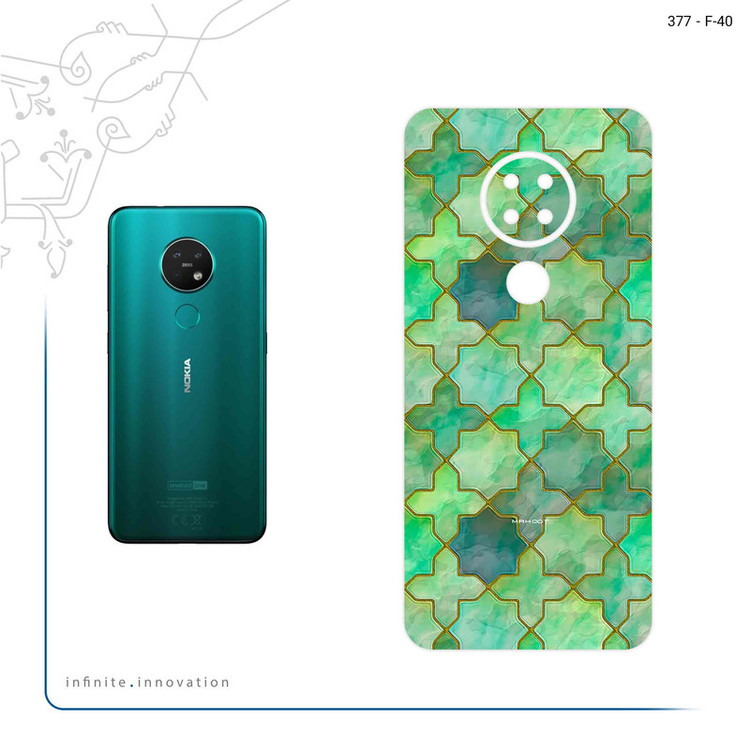 برچسب پوششی ماهوت مدل Iran Tile 8 مناسب برای گوشی موبایل نوکیا 7.2