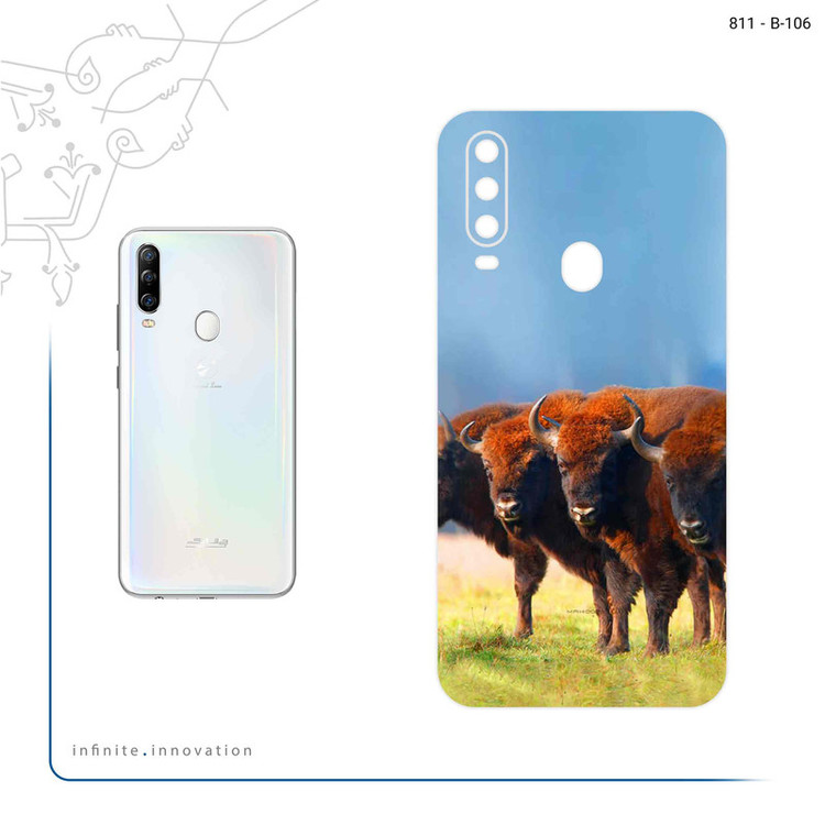 برچسب پوششی ماهوت مدل Buffalo مناسب برای گوشی موبایل جی ال ایکس Shahin 2