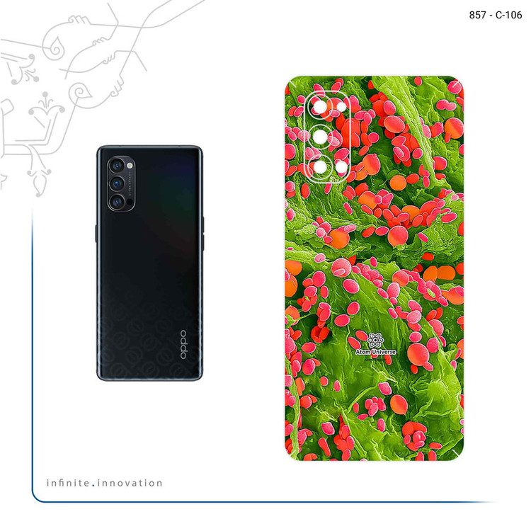 برچسب پوششی ماهوت مدل Atom Universe 3 مناسب برای گوشی موبایل اپو Reno4 Pro 5G
