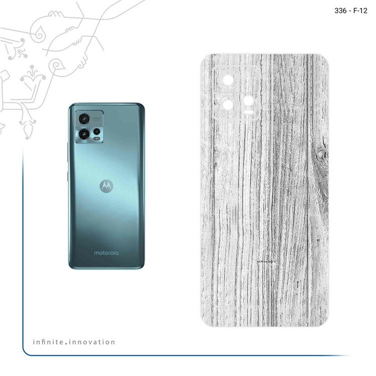 برچسب پوششی ماهوت مدل White_Wood مناسب برای گوشی موبایل موتورولا Moto G72