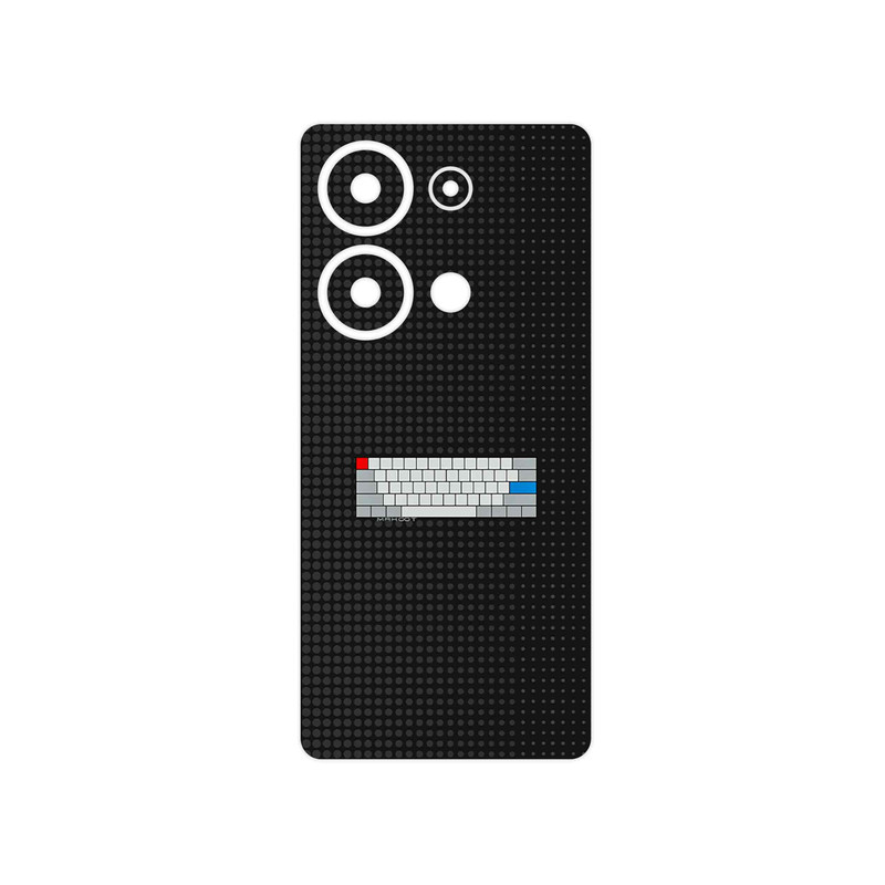 برچسب پوششی ماهوت مدل Minimal Keyboard Icon مناسب برای گوشی موبایل شیائومی Redmi Note 13 Pro 4G