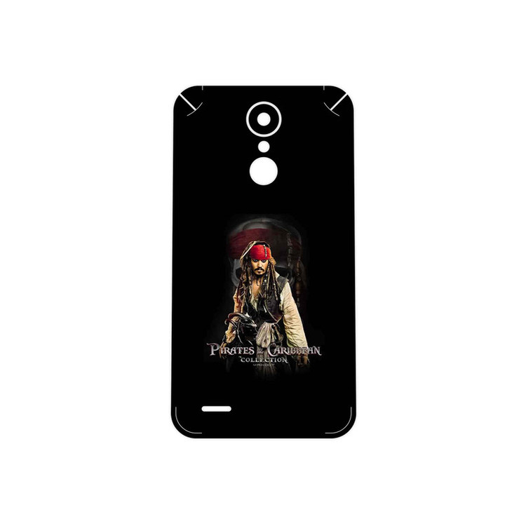 برچسب پوششی ماهوت مدل PIRATES OF THE CARIBBEAN مناسب برای گوشی موبایل ال جی K10 2017
