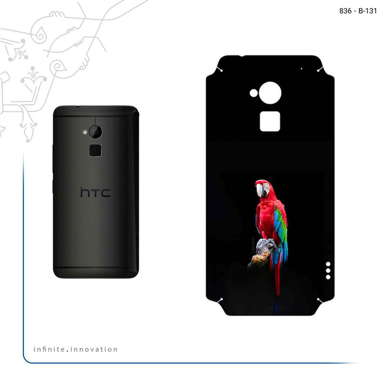 برچسب پوششی ماهوت مدل Parrot مناسب برای گوشی موبایل اچ تی سی One Max