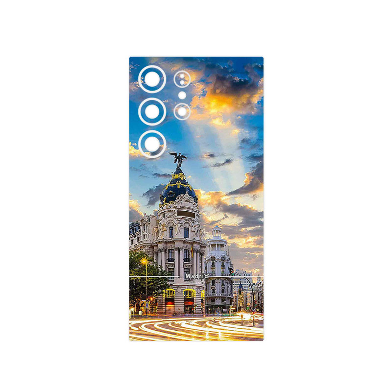 برچسب پوششی ماهوت مدل City of Madrid مناسب برای گوشی موبایل سامسونگ Galaxy S24 Ultra