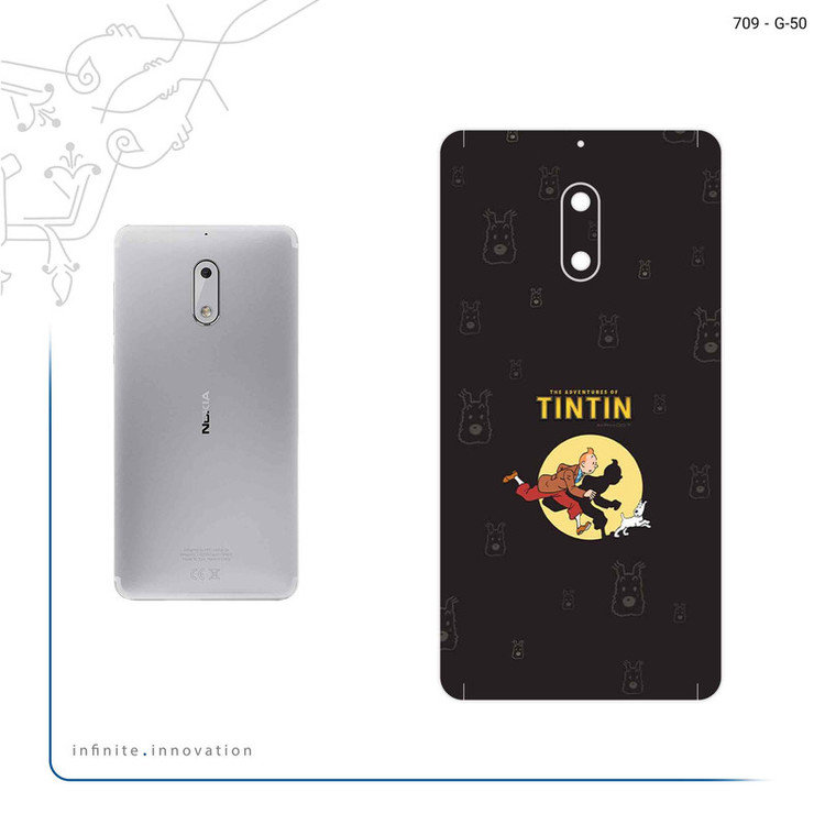 برچسب پوششی ماهوت مدل Tintin مناسب برای گوشی موبایل نوکیا 6
