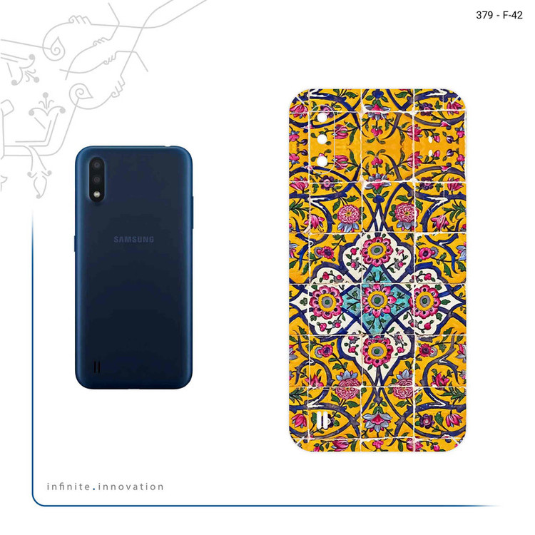 برچسب پوششی ماهوت مدل Iran Tile 10 مناسب برای گوشی موبایل سامسونگ Galaxy M01