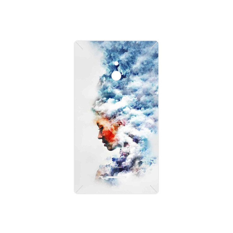برچسب پوششی ماهوت مدل Women and the Cloud Digital Art مناسب برای گوشی موبایل نوکیا XL