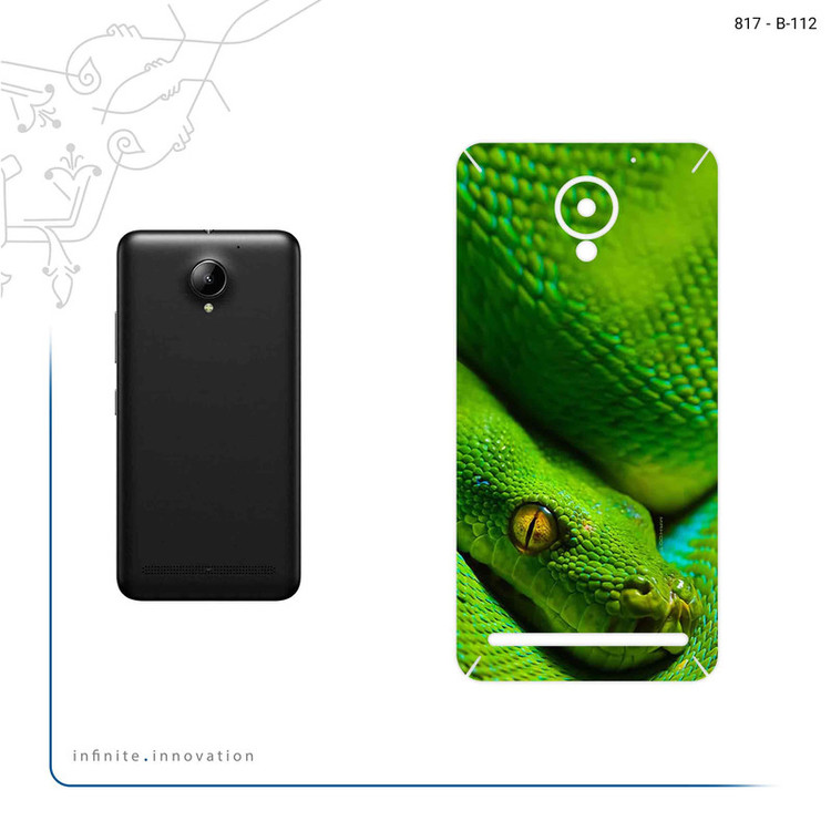 برچسب پوششی ماهوت مدل Snake مناسب برای گوشی موبایل لنوو Vibe C2