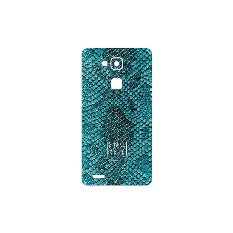 برچسب پوششی ماهوت مدل Blue Snake Skin مناسب برای گوشی موبایل هوآوی Mate 7