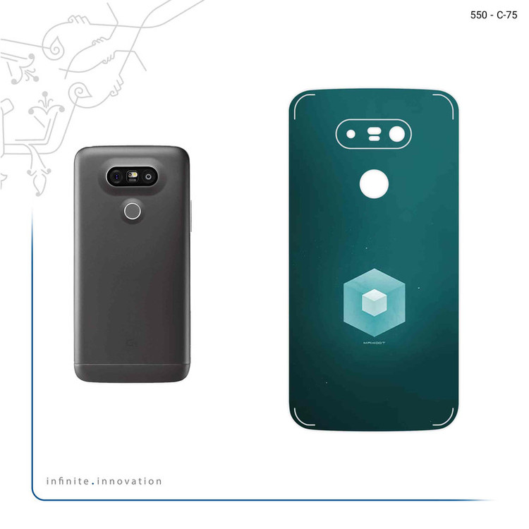 برچسب پوششی ماهوت مدل Minimal Cube icon مناسب برای گوشی موبایل ال جی G5
