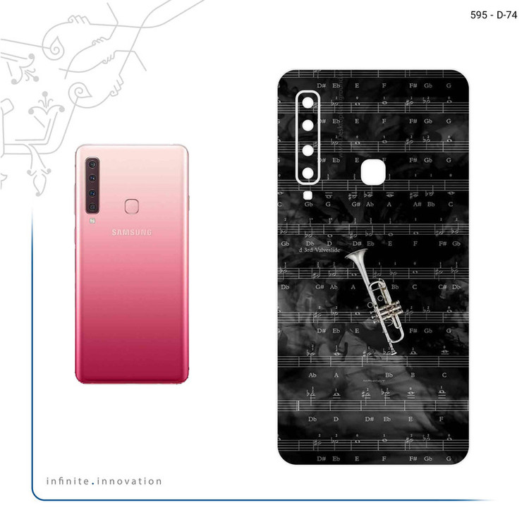 برچسب پوششی ماهوت مدل Trumpet مناسب برای گوشی موبایل سامسونگ Galaxy A9 2018