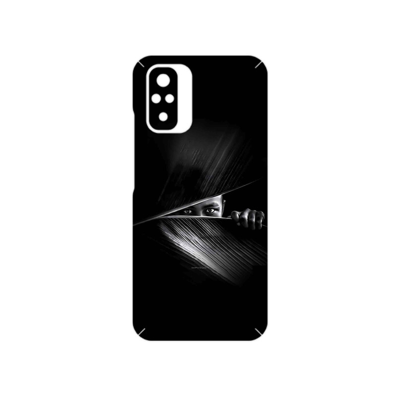 برچسب پوششی ماهوت مدل Black Portrait مناسب برای گوشی موبایل شیائومی Redmi Note 10s