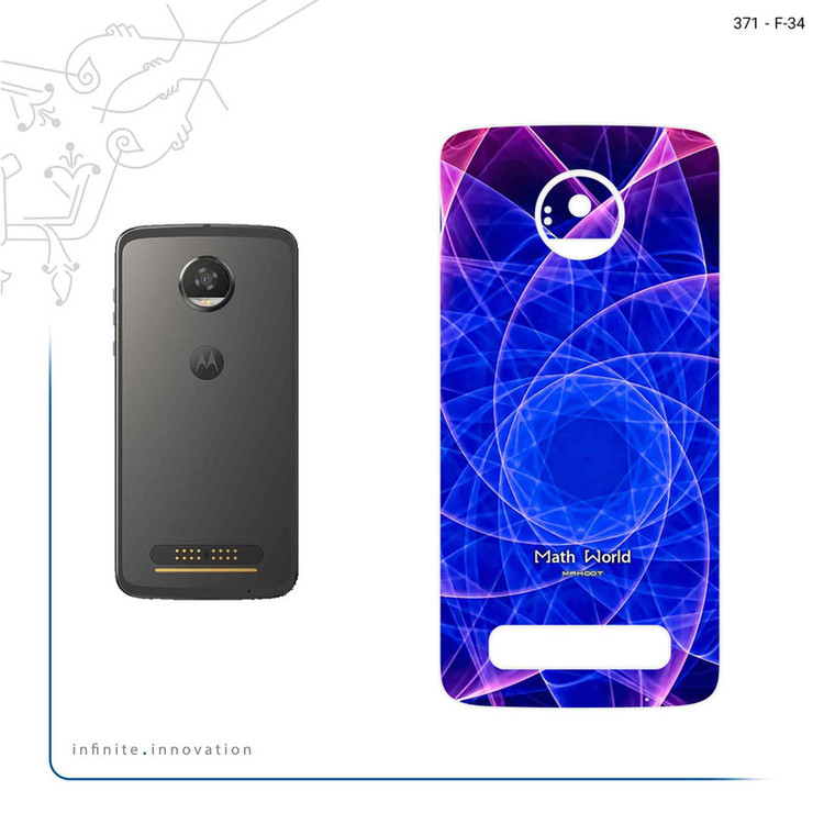 برچسب پوششی ماهوت مدل Mathematical Geometric Shape 9 مناسب برای گوشی موبایل موتورولا Moto Z