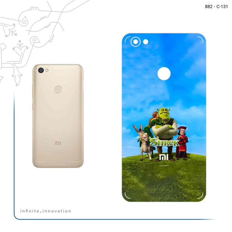 برچسب پوششی ماهوت مدل Shrek مناسب برای گوشی موبایل شیائومی Redmi Note 5A Prime