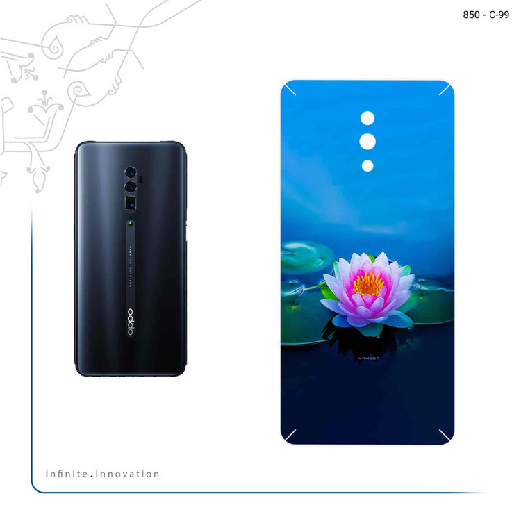 برچسب پوششی ماهوت مدل Lotus مناسب برای گوشی موبایل اپو RENO 10X