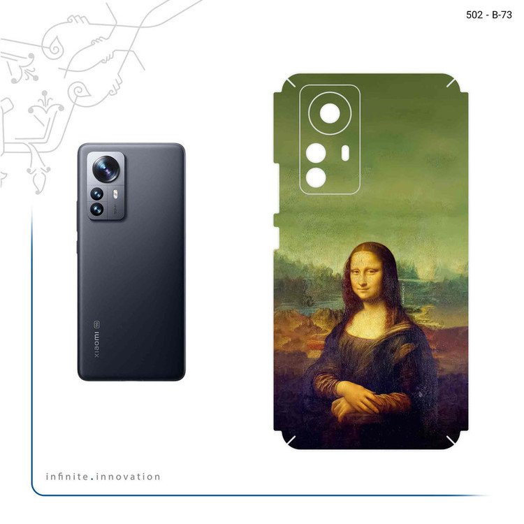 برچسب پوششی ماهوت مدل Mona Lisa of da Vinci مناسب برای گوشی موبایل شیائومی 12 Pro