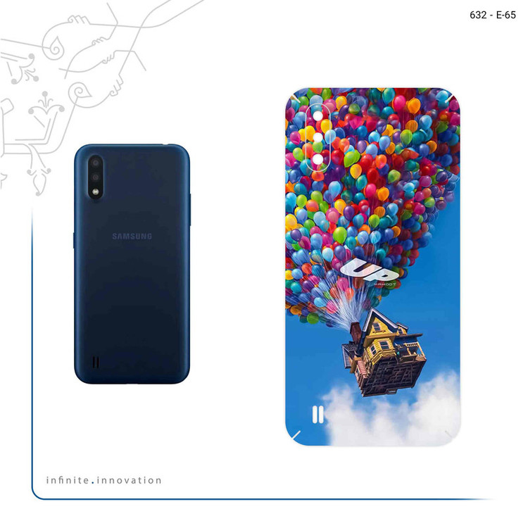 برچسب پوششی ماهوت مدل UP مناسب برای گوشی موبایل سامسونگ Galaxy M01